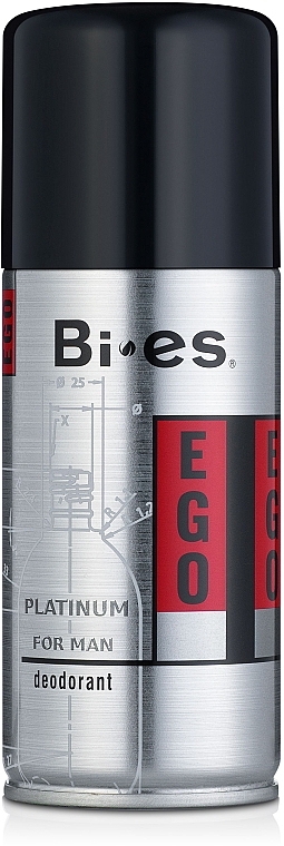 Deodorant-Spray - Bi-es Ego Platinum — photo N1