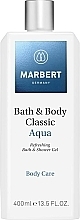Fragrances, Perfumes, Cosmetics Shower Gel - Marbert Bath & Body Classic Aqua Bath & Shower Gel