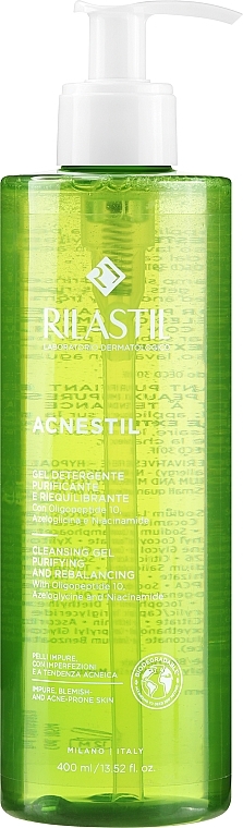 Face Cleansing Gel - Rilastil Acnestil Face Wash Gel — photo N1