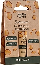 Amber Extract & Coconut Oil Lip Balm - Laura Conti Botanical Lip Balm — photo N5
