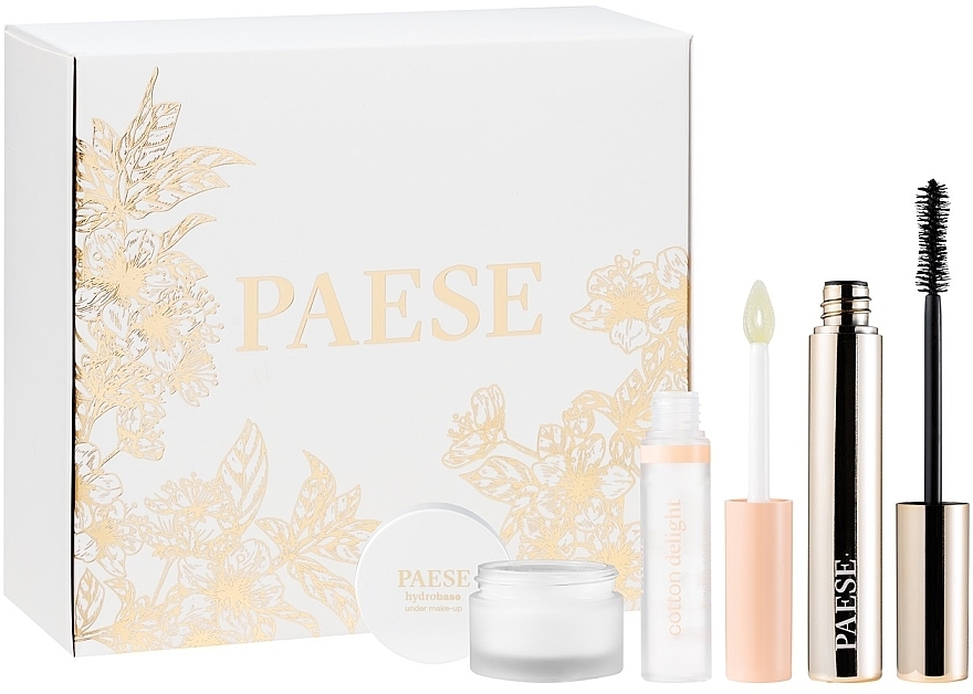 セット - Paese Perfect Set (hydrobase/30ml + l/gloss/7.5ml + mascara/10.5ml) — photo N2