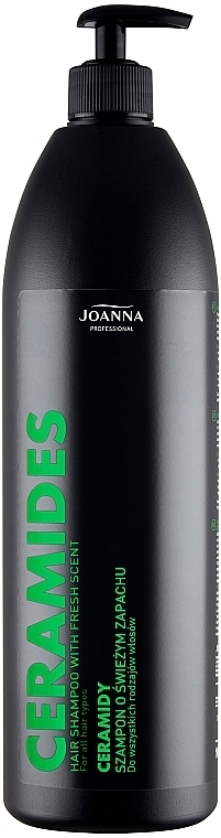 Ceramide All Hair Types Shampoo - Joanna Professional Hair Shampoo With Fresh Scent Ceramides — photo N1