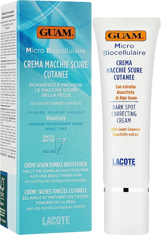 Microbiocellular Whitening Face Cream - Guam Micro Biocellulaire Crema Macchie Scure Cutanee — photo N11
