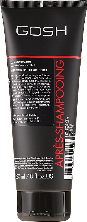 Hair Conditioner - Gosh Vitamin Booster Conditioner — photo N2