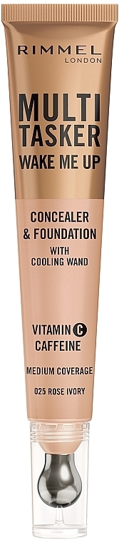 Concealer & Foundation - Rimmel Multi Tasker Wake Me Up Concealer & Foundation — photo N1