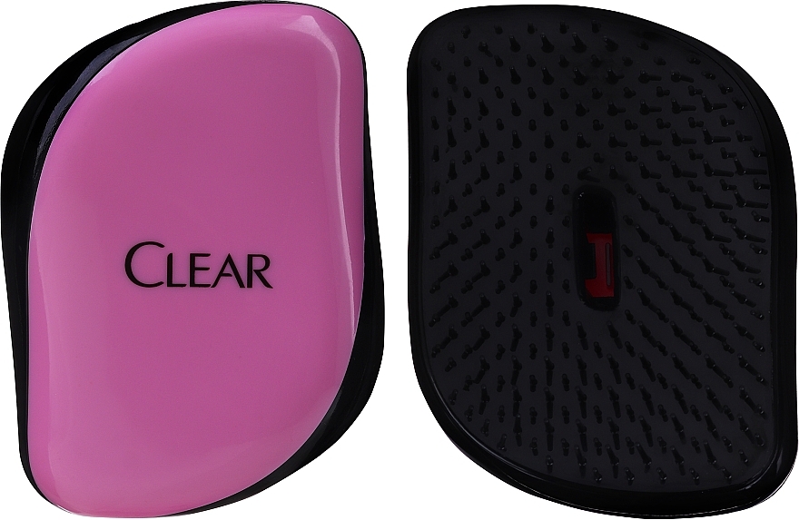 Hair Brush, black-pink - Clear Vita Abe — photo N1