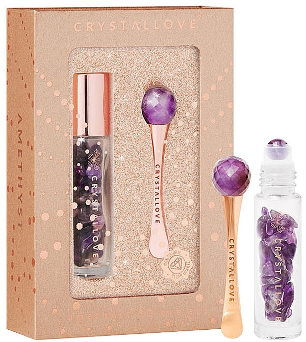 Set - Crystallove Amethyst 3D Eye Set — photo N2