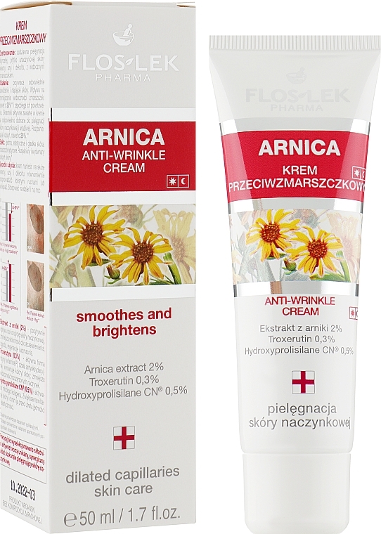 Anti-Wrinkle Arnica Cream - Floslek Anti-Wrinkle Arnica Cream — photo N2