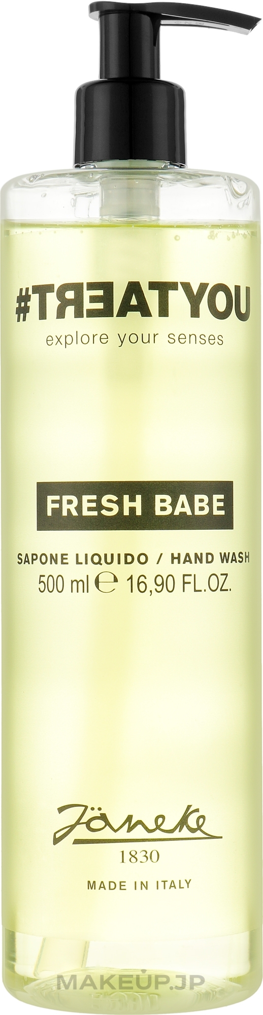 Liquid Hand Soap - Janeke #Treatyou Fresh Babe Hand Wash — photo 500 ml