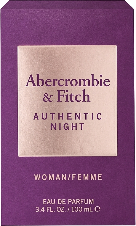 Abercrombie & Fitch Authentic Night - Eau de Parfum — photo N3