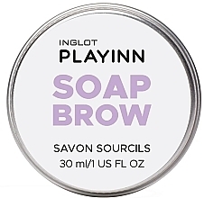 Brow Soap - Inglot Playinn Soap Brow — photo N1