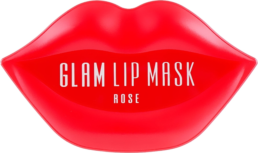 Hydrogel Rose Lip Patch - BeauuGreen Hydrogel Glam Lip Mask Rose — photo N2