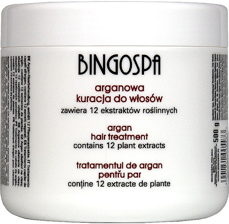 Argan Hair Mask - BingoSpa Argan Hair Treatment — photo N1