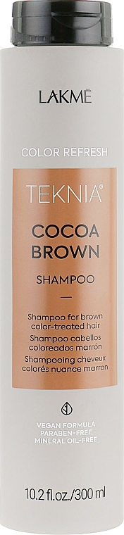 Color Refresh Brown Shampoo - Lakme Teknia Color Refresh Cocoa Brown Shampoo — photo N1