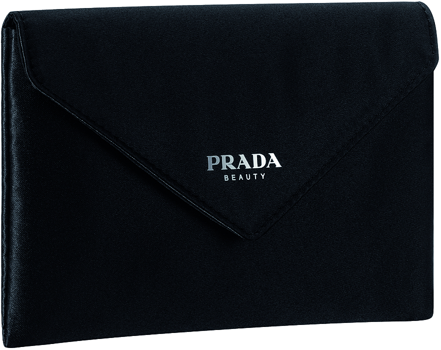 GIFT Pouch, black - Prada Flat Pouch — photo N1