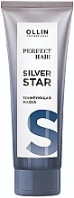 Fragrances, Perfumes, Cosmetics Toning Hair Mask - Ollin Professional Perfect Hair Silver Star