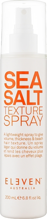 Sea Salt Hair Spray - Eleven Australia Sea Salt Texture Spray — photo N1