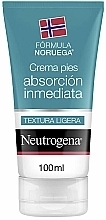 Fragrances, Perfumes, Cosmetics Foot Cream, light texture - Neutrogena Foot Cream Express Absorption