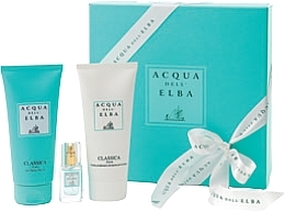 Fragrances, Perfumes, Cosmetics Acqua Dell Elba Classica Women - Set (edp/mini/15ml + b/cr/200ml+ sh/gel/200ml)