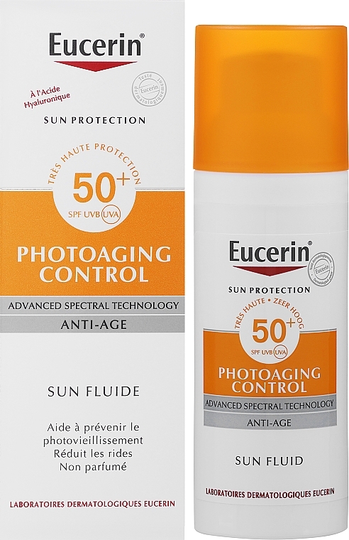 Anti-Aging Sun Fluid - Eucerin Sun Protection Photoaging Control Sun Fluid SPF 50  — photo N1