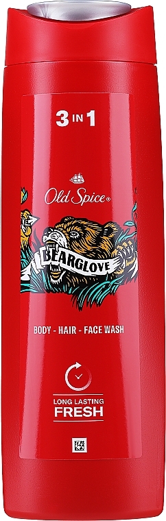 Shampoo & Shower Gel - Old Spice Bearglove 3in1 — photo N1