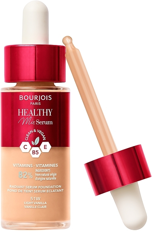 Foundation - Bourjois Healthy Mix Serum Foundation — photo N2