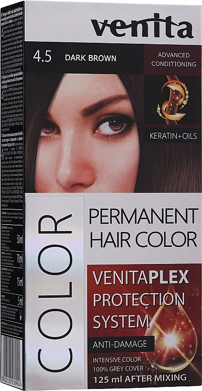 Hair Color - Venita Plex Protection System Permanent Hair Color — photo N1