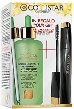 Fragrances, Perfumes, Cosmetics Set - Collistar Superconcentrated Anticellulite Night Treatment + Mascara Design