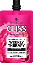 Fragrances, Perfumes, Cosmetics Beauty Long Hair Care - Gliss Kur Supreme Length Weekly Therapy