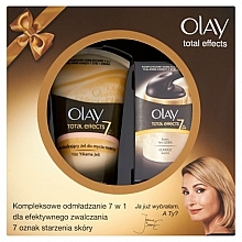 Fragrances, Perfumes, Cosmetics Set - Olay Total Effects 7 In One (cr/50ml + gel/150)