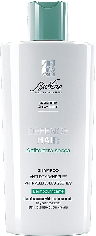 Anti-Dandruff Shampoo - BioNike Defence Hair Shampoo Anti-Dry Dandruff — photo N1