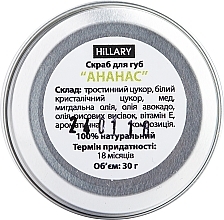 Pineapple Sugar Lip Scrub - Hillary Lip Scrub — photo N3