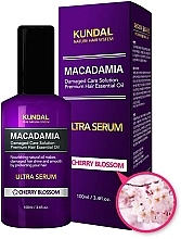 Hair Serumn "Cherry Blossom" - Kundal Macadamia Cherry Blossom Ultra Serum — photo N1