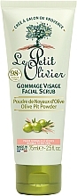 Fragrances, Perfumes, Cosmetics Olive Oil Face Scrub - Le Petit Olivier Face Cares With Olive Oil