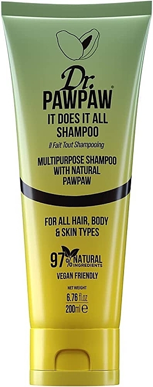 Hair & Body Wash - Dr. PawPaw Multipurpose Everybody Hair & Body Wash — photo N2