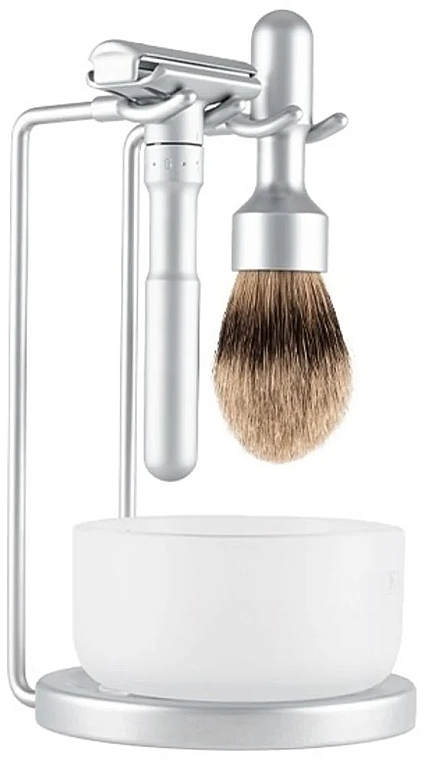 Shaving Set - Merkur Shaving Set Futur 750 (razor/1pc+ shaving/brush/1pc + acc/2pcs) — photo N1