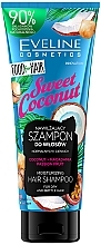 Fragrances, Perfumes, Cosmetics Shampoo for Dry & Thin Hair - Eveline Cosmetics Food For Hair Sweet Coconut Shampoo