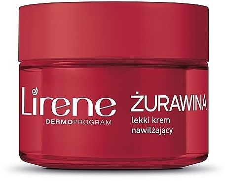 Light Moisturizing Cranberry Face Cream - Lirene Superfood For Skin — photo N2