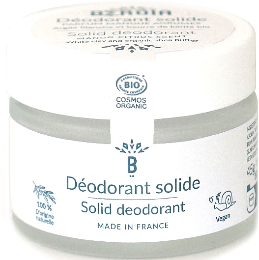 Mango & Citrus Solid Deodorant - Beroia Solid Deodorant — photo N1