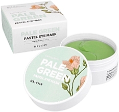 Fragrances, Perfumes, Cosmetics Eye Mask - Hayejin Pale Green Pastel Eye Mask