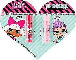 Lip Balm Set - Lip Smacker L.O.L. Surprise! Diva+Miss Punk (lip/balm/2x4g)  — photo N1