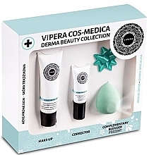 Set - Vipera Cos-Medica Derma Beauty Collection Set (foundation/25ml + concealer/8ml + sponge/1pc) — photo N1