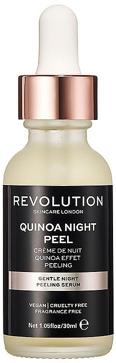 Gentle Night Serum Peeling - Makeup Revolution Quinoa Night Peel — photo N2