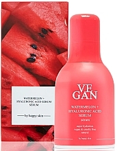 Fragrances, Perfumes, Cosmetics Watermelon and Hyaluronic Acid Super Moisturizing Serum  - Vegan By Happy Skin Watermelon + Hyaluronic Acid Serum