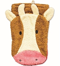 Fragrances, Perfumes, Cosmetics Kids Puppet Bath Sponge 'Cow Clara' - Fuernis Wash Glove Big