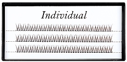 Individual False Lashes, V Type, 0.07 C Mix 8-10-12 mm - Individual — photo N1