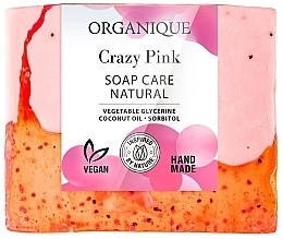 Natural Nourishing Soap - Organique Soap Care Natural Crazy Pink — photo N1