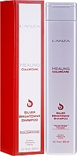 Anti-Yellow Shampoo - L'Anza Healing ColorCare Silver Brightening Shampoo — photo N1