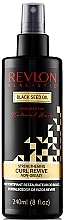 Fragrances, Perfumes, Cosmetics Hair Spray - Revlon Realistic Black Seed Oil Strengthening Curl Revive Spray