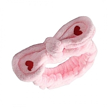 Fragrances, Perfumes, Cosmetics Headband with Hearts, pink - Ecarla